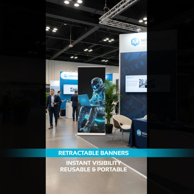 Retractable-banner Affordable retractable banner printing services near me in Laredo TX